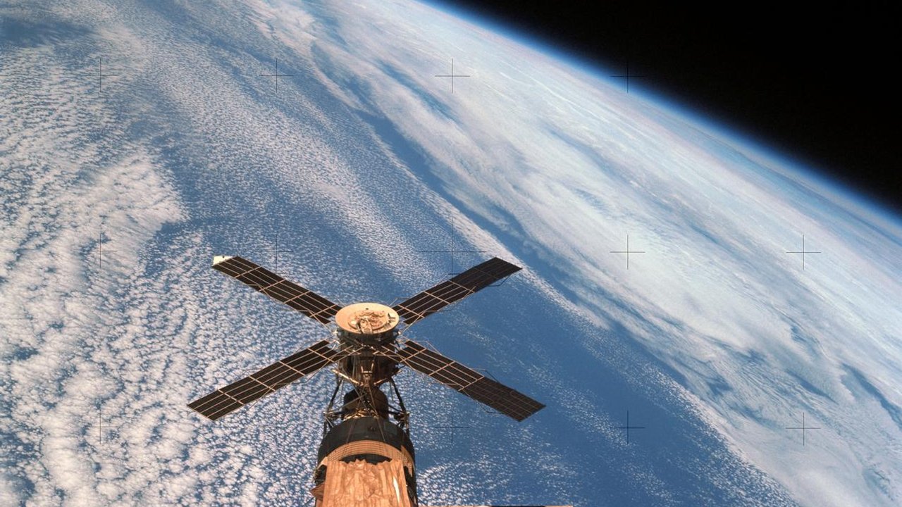 Skylab in Earth Orbit