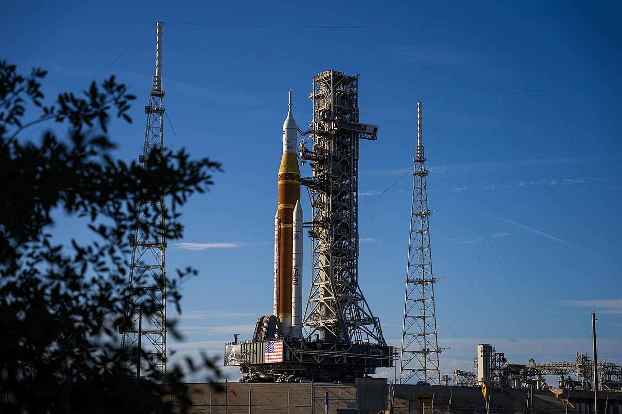 NASA's SLS Rocket and Orion Spacecraft Rollout to Launch Pad 39B (SLS KSC Artemis II Rollout 1172026 11)